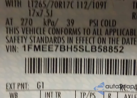 2025 Ford Bronco Big Bend z USA, uszkodzony, nr VIN 1FMEE7BH5SLB58852